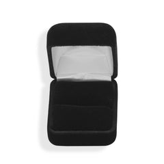 Black Velvet Ring Box