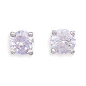 June Birthstone Stud Earrings