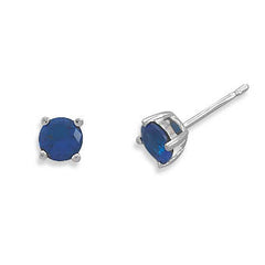 September Birthstone Stud Earrings