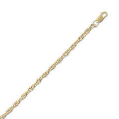 14/20 Gold Filled Rope Chain (2.5mm)