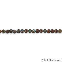 Strand of Aqua Terra Jasper Beads