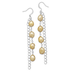 Cultured Freshwater Pearl Fashion Drop Earrings