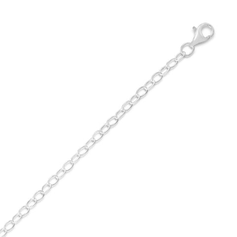 Small Twisted Cable Chain Necklace (2.5mm)
