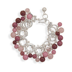 Multicolor Double Link Fashion Bracelet