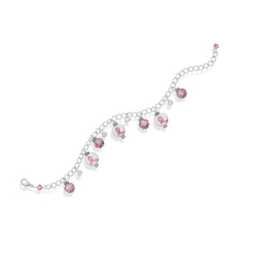 7"+1" Pink Ribbon Awareness Fashion Bracelet