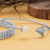 3 Row Crystal Fashion Stretch Bracelet