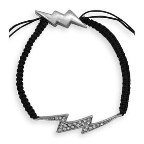 Adjustable Lightning Bolt Fashion Bracelet