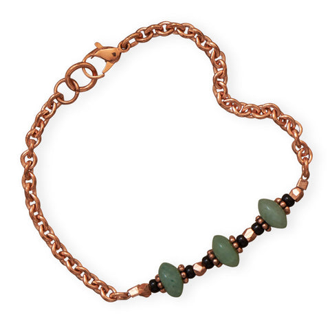 Adventure Awaits Copper Bracelet