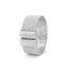 Glamorous Crystal Flex Cuff Fashion Bracelet