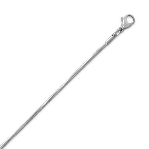 1.5mm Stainless Steel Snake Chain Necklace
