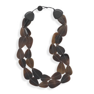 Double Strand Shell Fashion Necklace