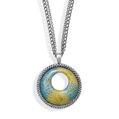 Oxidized Enamel Fashion Necklace