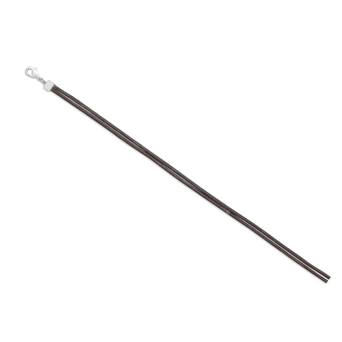 16"+2" Double Strand Leather Fashion Necklace