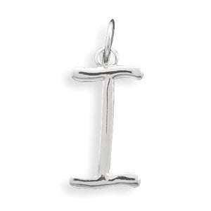Polished "I" Fashion Pendant