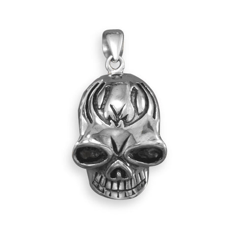 Stainless Steel Skull Pendant