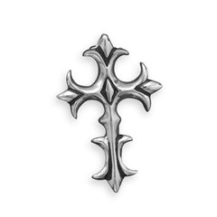 Stainless Steel Fleuree Design Cross Slide