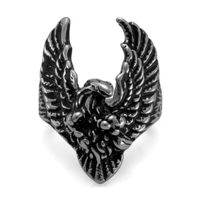 Stainless Steel Eagle Ring