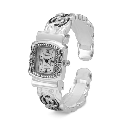 Ornate Fashion Cuff Watch