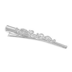 Silver Plated Crystal Fashion Hair Clip