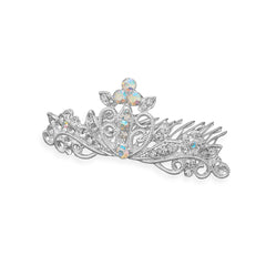 Crystal Tiara Fashion Hair Comb