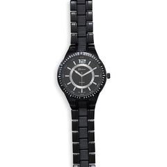 Men's Black Metal Fashion Watch