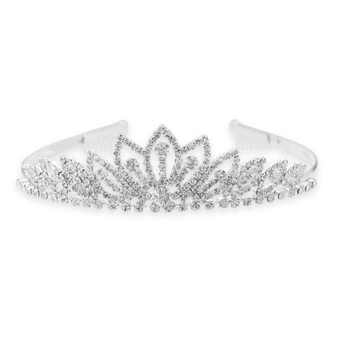Crystal Sunburst Style Fashion Tiara
