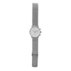 Silver Tone Mesh Unisex Fashion Watch