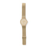 Gold Tone Mesh Unisex Fashion Watch