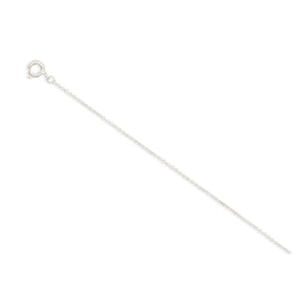 16" Silver Plated Brass Rope Chain (1.5mm)