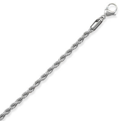 36" Stainless Steel Rope Chain (3.8mm)