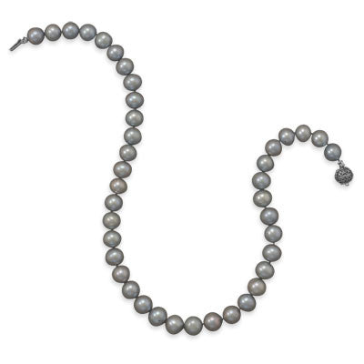 17" Sage Cultured Freshwater Pearl Necklace